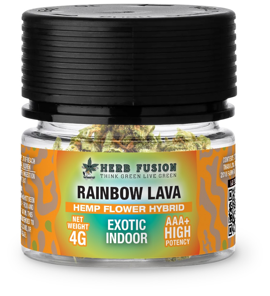 HEMP FLOWER 4G HYBRID RAINBOW LAVA HEMP FLOWER 4G HYBRID RAINBOW LAVA
